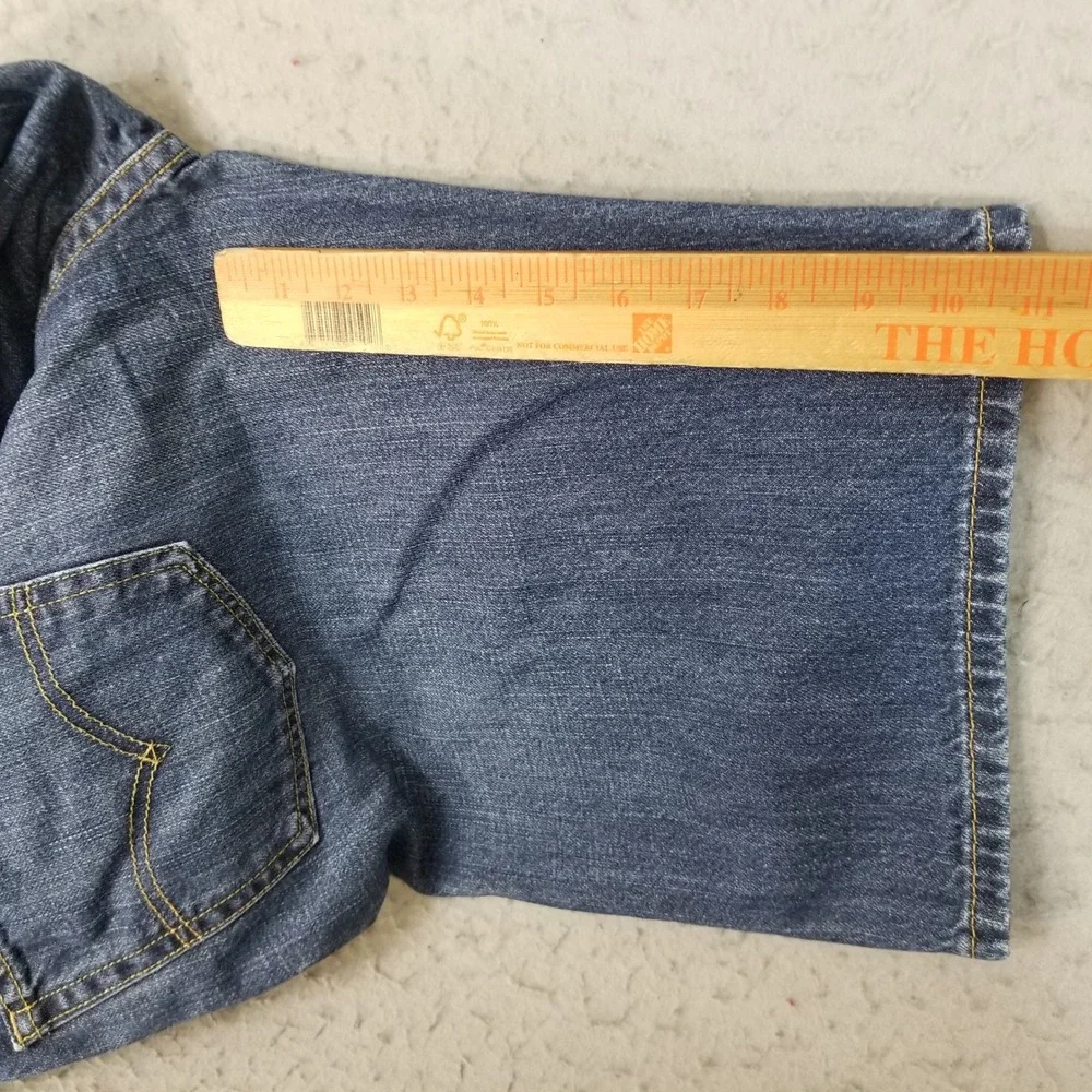 Levi's Shorts Mens 30 Blue 569 Loose Straight Denim Mid Wash Cotton Casual